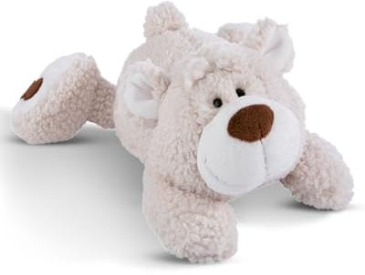 NICI Kuscheltier Bär Bendix 30cm Green I Liegender Teddybär mit großen, knuffigen Tatzen I Plüschtier für Schmusetierliebhaber I Stofftier – 49441