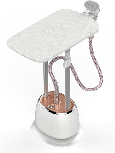 HPTHLY Vaporizador para Ropa de pie,Vaporizador Vertical Profesional para Ropa de 1800 W,Agua de 1,6 l,Potente Plancha vaporizadora de Tela,Viene con función de protección contra sobrecalentamiento