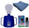 Medisure Steam Inhaler Bundle with Menthol & Eucalyptol Vapour Oil 10ml & Face Cloth - Sinus Relief, Cold & Flu Treatment, Nasal Inhaler, and Vaporiser for Cough, Blocked Nose & Fast Relief