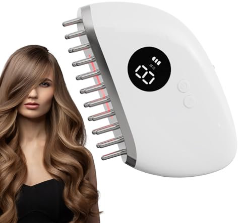 EMS Gua Sha Elektrisch, Gesichtsmassagegerät mit Wärme & Vibration & LED Blaue/Rot/Violett Licht, Massager Gerät Für Gesicht Hals Hautpflege, Schönheit und Entspannung der Körpermuskulatur