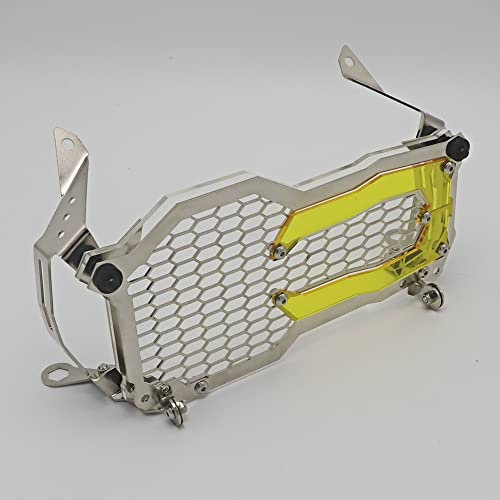 ENEFCKCHRL Rejilla Faro Moto Cubierta Parrilla Faro Protector Faro para Motocicleta Cubierta Protectora para Rejilla Parrilla Protección para para R1200GS para R1250GS LC para Adventure(7)