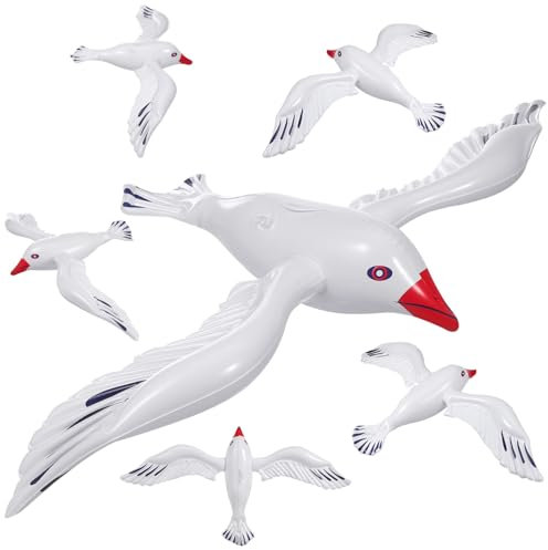 SHOWERORO 6Pièces Ballons Gonflables Forme De Décoration Pour Piscine Et Favors