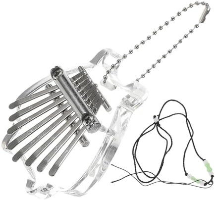 Milisten Mini Daumenklavier Mit Tasten Tragbares Kristall-fingerklavier Kalimba-instrument Mit Klarer Für Anfänger Und Reisen