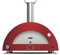 Alfa Forni Barbecue a carbone di Marca Modello Moderno 3 Pizze Legno Ardesia Grey
