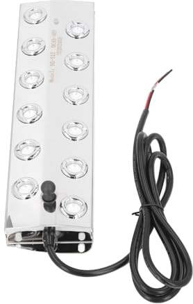 FTVOGUE 12 Head Ultrasonic Mist Maker Fogger, 9000ml/H Mist Maker Pond Fogger w/ 400W Power Supply, for Garden Landscape, Indoor Outdoor Atmosphere