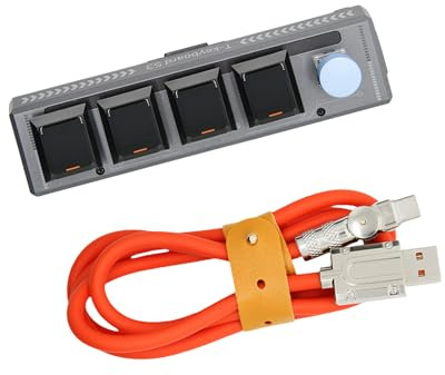 Piceioep T Keyboards Entwicklungsboard Mit 8 PSRAM Hot Swap Switches Und Windows11-RGBs Synchronisiert Open Source Projekt