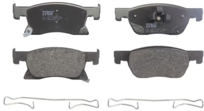 TRW GDB2138 Brake Pad Set of 4 Compatible for Vauxhall Astra MK VII (K) (B16) 2015 - Front Axle and Other Vehicles | Compatible with: Vauxhall Astra K, Astra K Sports Tourer