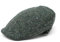 Hanna Hats Donegal Touring Irish Flat Cap für Herren, Fahrmütze, hergestellt in Irland (Dunkelgrün gefleckt) Medium