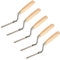 5PCS Set - Stainless Joint Point Trowel, All Widths, Wooden Handle, Tuck DIY