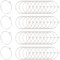 UNICRAFTALE 100 stücke Weinglas Charm Ringe Ohrring Creolen Edelstahl Wine Hoops DIY Rohlinge Creolen Für Partei Ohrring Schmuck Machen DIY Kunst Und Handwerk