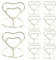 Herz Tischkartenhalter: 10stück Tischkartenhalter Hochzeit Gold Clip Herz Kartenhalter Platzkartenhalter Hochzeit Metall Foto Kartenhalter