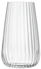 Luigi Bormioli Optica Highball Glasses Set of 4 x 570ml: Hi Ball Crystal Glasses, Dishwasher Safe