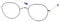 I Need You Unisex Lennard Lesebrille, Blau-Gun, + 1,00 dpt