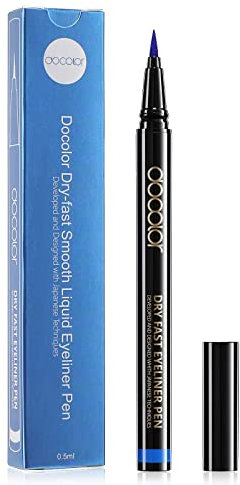 Docolor Eyeliner Wasserfest Super Slim Liquid Eye Liner Gel-Blau