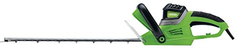 Draper 550W Electric Hedge Trimmer 230V | 10m Power Cable | 510mm x 20 mm Cutting Length | Double Action Blades |Quick Stop Brake | Pruning Gardening Tool | 03705