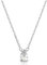 Swarovski Pendente Millenia, Taglio Pear, Bianco, Placcato rodio