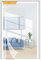 Yotache Side Opening Fly Screens for Doors 80 x 200 cm, Reinforced Polyester Magnetic Screen Door, Prevent Small Pets from Scratching, White