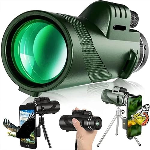 Tragbares Zoom HD 5000M Teleskop, zusammenklappbar, Langstrecken-Mini-Teleskop, leistungsstark, für Jagd, Sport, Outdoor, Camping, Reisen