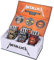 Nemesis Now Metallica Pushead Art Schnapsglas 3er Set, Harz, Offiziell lizenziertes Metallica Merch, herausnehmbare Edelstahleinsätze, Premium Geschenkbox, aus feinstem Harz gegossen, fachmännisch