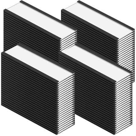 Exogio 100 Pcs Etichette Magnetiche Porta Etichette Magnetiche Canale C, Porta Carte Dati Magnetico con Protezione In Plastica Trasparente Per Ufficio, Magazzino, Scaffale, 25 X 76mm