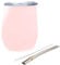 SVUPUE Yerba Mate, mate de acero inoxidable, 360 ml, apto para mate, café y té de frutas, rosa