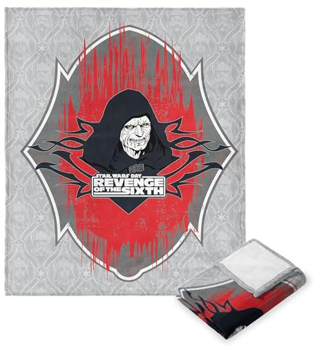 NORTHWEST Star Wars Rache of The Sixth Silk Touch Überwurfdecke, 127 x 152,4 cm, Sidious Revenge