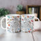 Taza Personalizada Con Golpes De PUño En 3D Para Papá Con Nombres De Niños, Plantilla Personalizada De Taza Con Golpe De PUño Para Papá De 11 Oz, Taza Para Papá, Tazas De Café Para El Día Del Padre
