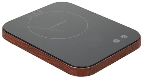 Mini Fornello Elettrico In Ceramica Ultrasottile Per Fare Il Caffè, Design Silenzioso/Alta Potenza 800 W/Risparmio Energetico A Temperatura Costante, Per Esterni/Ufficio,B