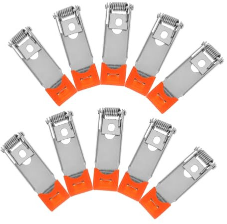 Angoily 10stücke Led Deckenleuchten Clips Federklammern Für Einbauleuchten Befestigungsklammern Zubehör Für Led-panel-lampen Downlight-montageklammern