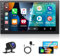 Motorsi 2+32G 2Din 7 Pulgadas Radio de Coche con A-pple Carplay/Android Auto, Android Pantalla Táctil Inalámbrica con GPS/Bluetooth/SWC/FM/RDS/WiFi/USB Receptor de Radio+Cámara Trasera