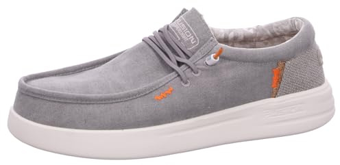 Fusion Leinenschuh Grau in Größe 42