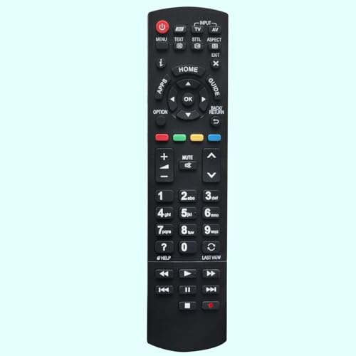 Ersatz-Fernbedienung N2QAYB000928 N2QAYB000829, fit for Panasonic LCD TV TX-L50ET60Y TX-P50ST60Y TX-L42ET60Y TX-P42ST60Y TX-L55ET60Y TX-P55ST60Y TX-P65ST60Y TX-L47ET60Y TX-42AS650B