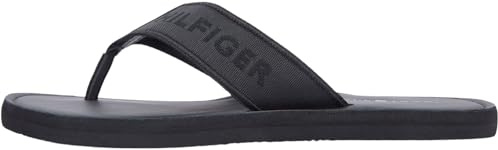 Tommy Hilfiger Herren Hilfiger Leather Beach Sandal Fm0fm05808Zehentrenner