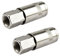 Air Line Hose Connector Fitting Female Quick Release 1/4 inch BSP Female 2pk FT007