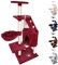 Beltom® Arbre à Chat griffoir grattoir grimpeur Aire de Jeux animalerie Chats 120 cm - Rouge-Vin