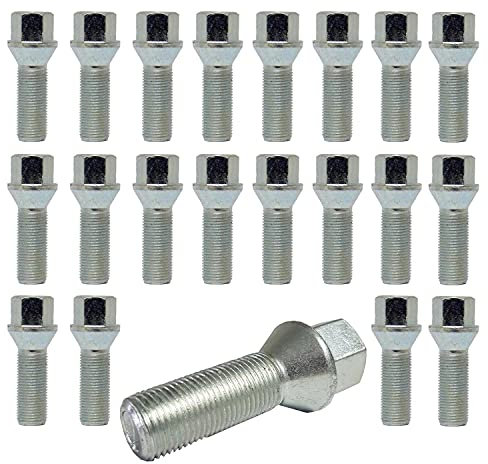 20 Boulons de roue M14x1,25 50mm conique 60° 20-KE141250