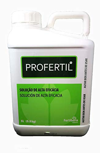 ENGRAIS FOLIAIRE ET IRRIGATION À BASE D'ALGUES. STIMULANT POUR LES PLANTES, OFFRE EFFET ET GRANDE FLORAISON. 5 LITRE. PROFERTIL. PRODUIT ÉCOLOGIQUE BIO.