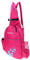 Hellery wasserdichte Tennisschläger Rucksack Tasche Badminton Rucksack Sporttasche - Rose Rot