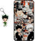 Staremeplz Hülle für Huawei P30 Lite Hunter x Hunter Anime Handyhülle [Mit Hunter x Hunter Schlüsselbund] Cartoons Silikon Sanft Bumper Case Hülle für Huawei P30 Lite