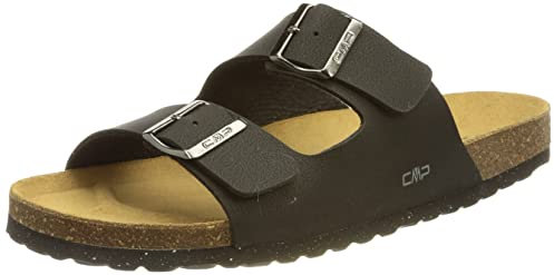 CMP ECO THALITHA SLIPPER, Sandali a Ciabatta Uomo, Nero, 40 EU