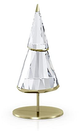 Swarovski Weihnachtszauber Weihnachtsbaum Figur aus Kristallen Mehrfarbig, Größe: 12,3cm x 12,3cm x 5,7cm, 5596436