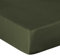 Heckett & Lane Mako Satin Spannbettlaken (Calla Green, 160 x 200 cm)