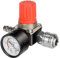 Drado 1/4 Air Pressure Regulator with Air Filter, Pressure Control Valve and Switch for Compressor Tools