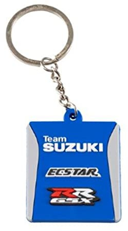 Suzuki Porte-clés MotoGP, bleu, 4x4,5cm
