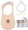 Supvox 1 Satz Holzklavier Selber Bauen Bastelspielzeug Saitenmusikinstrumente Instrumentenmaterial Aus Holz Gehirn Spielzeug Mahagoni-lyra-harfe Harfen Saiten Kind Leier Tragbar