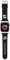 KARL LAGERFELD KLAWMSLKCNK Uhrenarmband für Apple Watch 38/40/41mm Schwarz Silicone strap 3D Rubber Karl&Choupette Heads