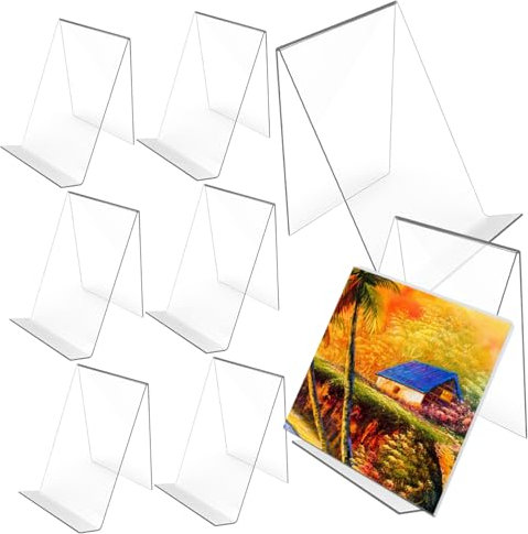 Cabilock Étagères Porte-livres Organiseur De Bureau Support Acrylique Polyvalent Pour Brochures