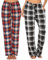 Ekouaer 2 Pièces Pantalon De Femme 100% Coton Femme Bas de Pyjama Doux Modal Pantalon Long Vêtements de Nuit avec Poches