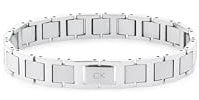 Calvin Klein Pulsera de Eslabones para Hombre Colección ENHANCE de Acero Inoxidable - 35100008