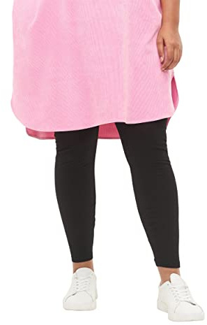 Zizzi Damen Große Größen Leggings Baumwolle Stretch Futter Gr 42-60